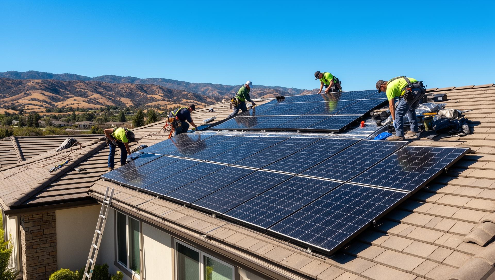 Solar panel installation and electrical services by Pressler Properties - SolarEdge certified in Sacramento California