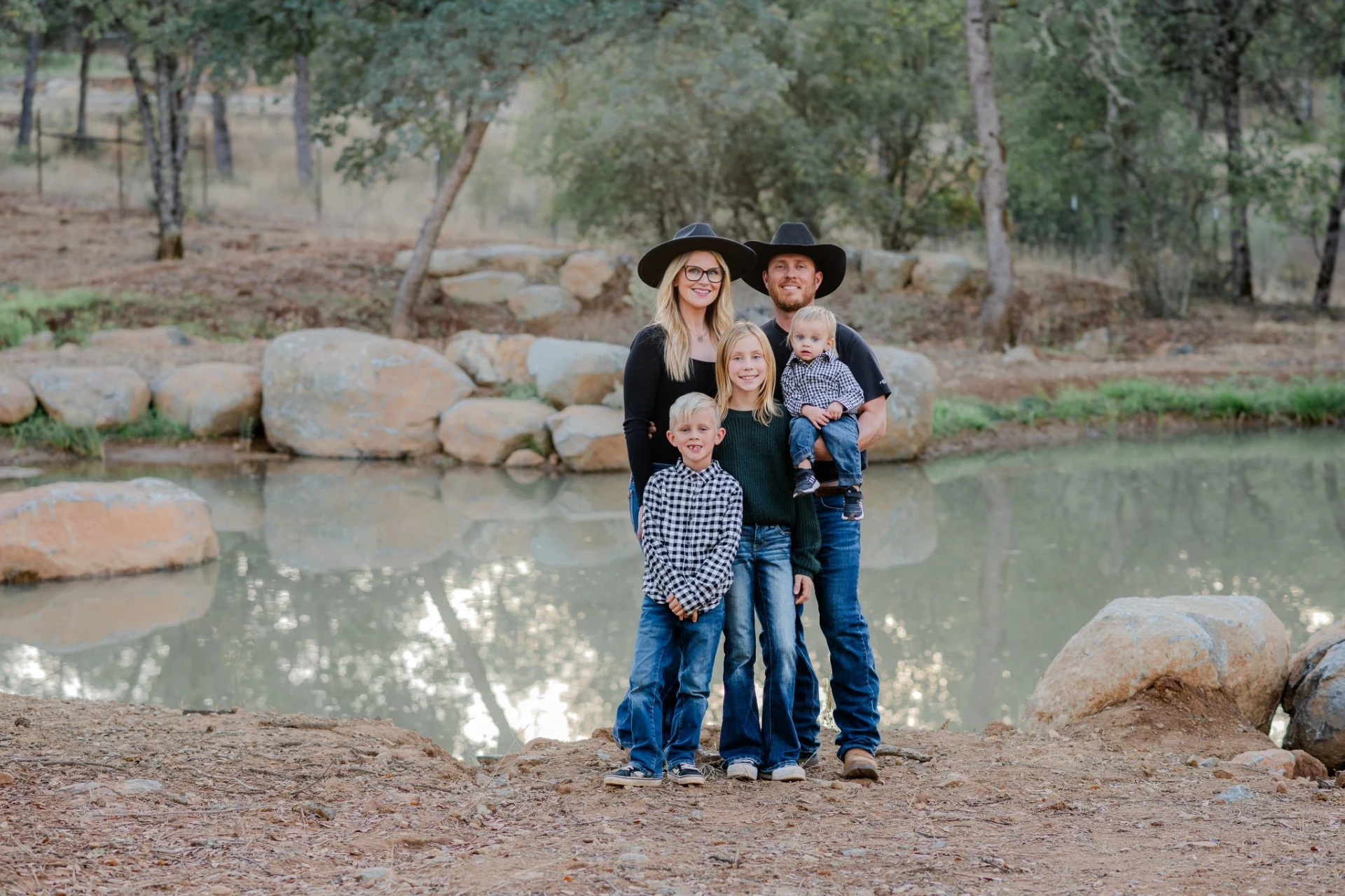 The Pressler family - owners of Pressler Properties and Construction, family-owned builders in Roseville and Sacramento California